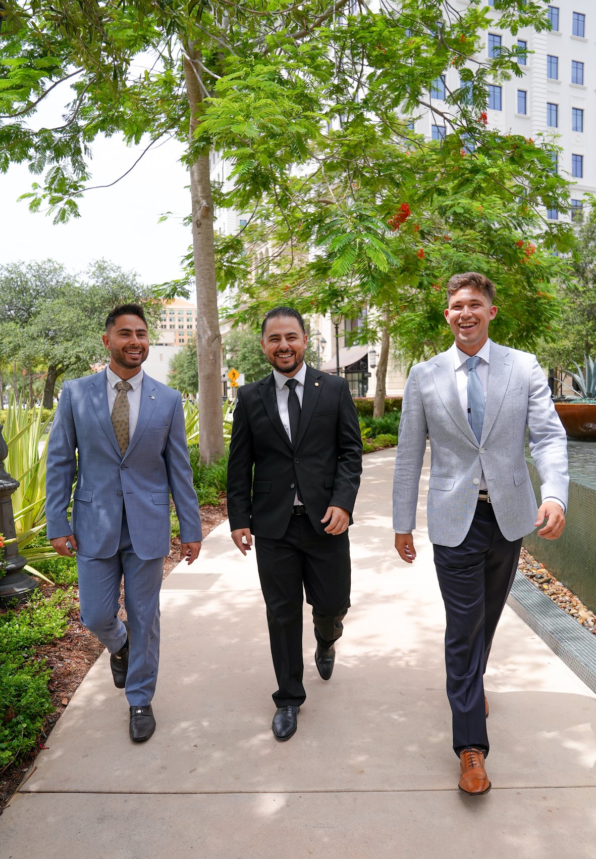Alexander, Christopher, and Jorge De Goti together